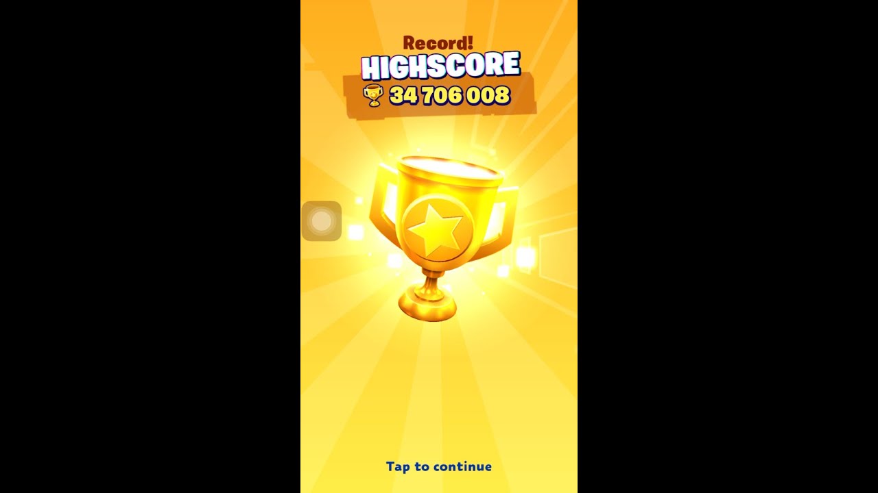 MetroLand - Endless Runner High Score Over 34 Million Points NO CHEATS OR HACKS