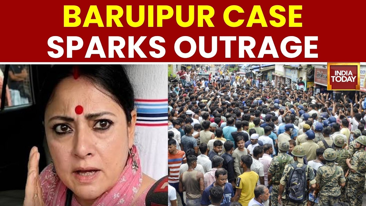 Baruipur Minor Girl Case: BJP Leader Demands Strict Action After Shocking Incident | India Today