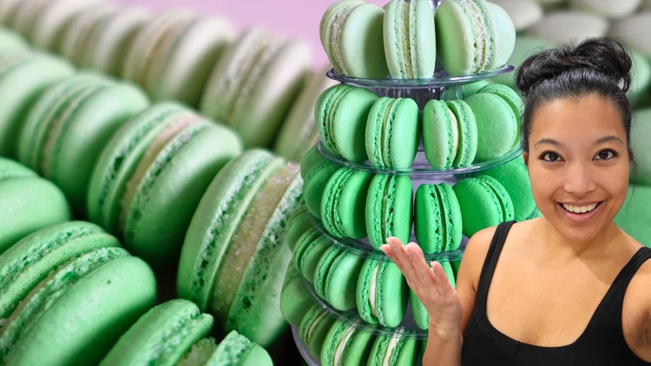 Tips on How to Make Ombre Macarons | NO More Cracking and Make it in ONE Batch