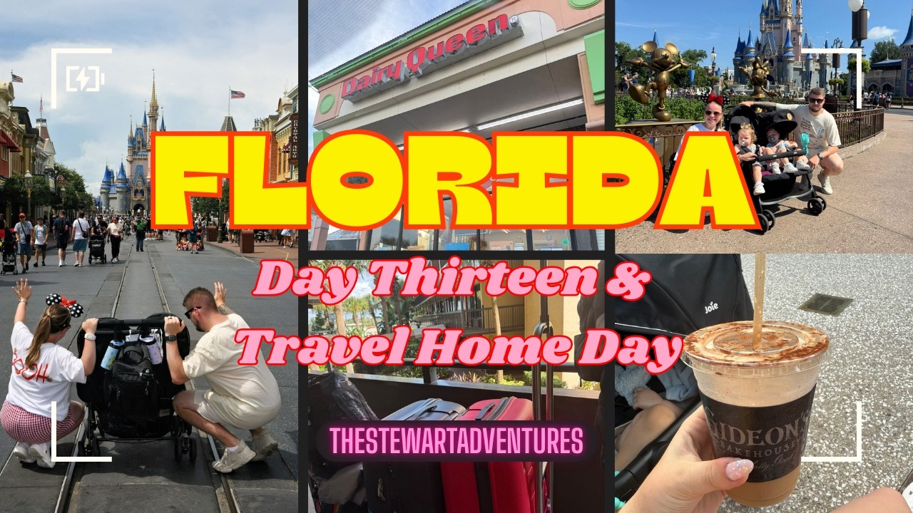 Walt Disney World Day 13 | Magic Kingdom | Disney Springs | Dairy Queen and Travel Home Day