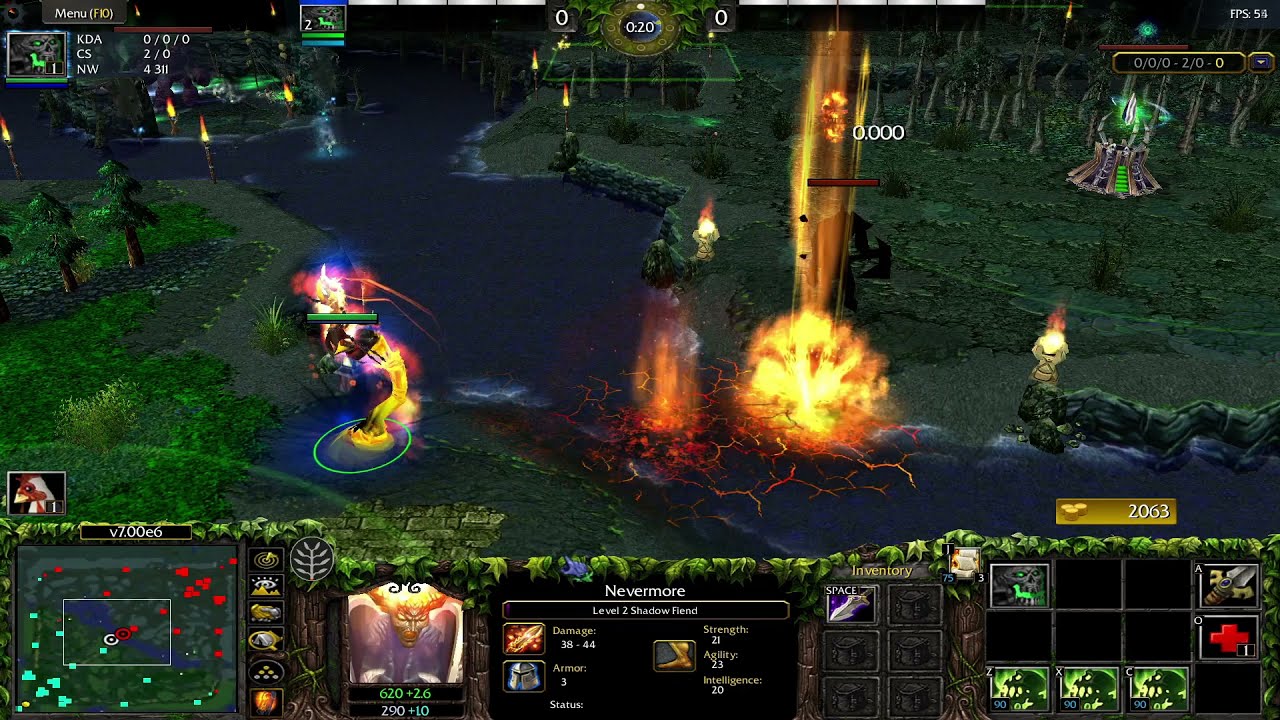 DotA - Shadow Fiend New Razes Cast Animations v1.1 by FilLaD1N