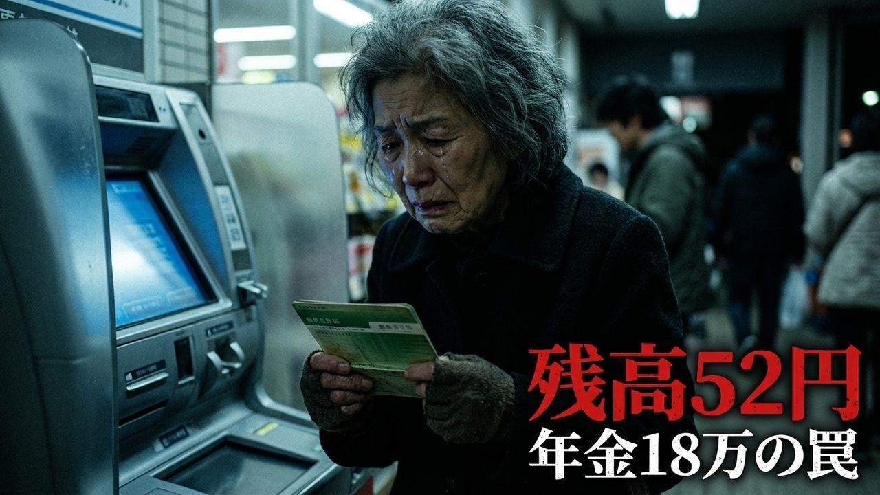 月18万で安心のはずが…残高52円の衝撃。78歳女性を襲った老後破産の正体