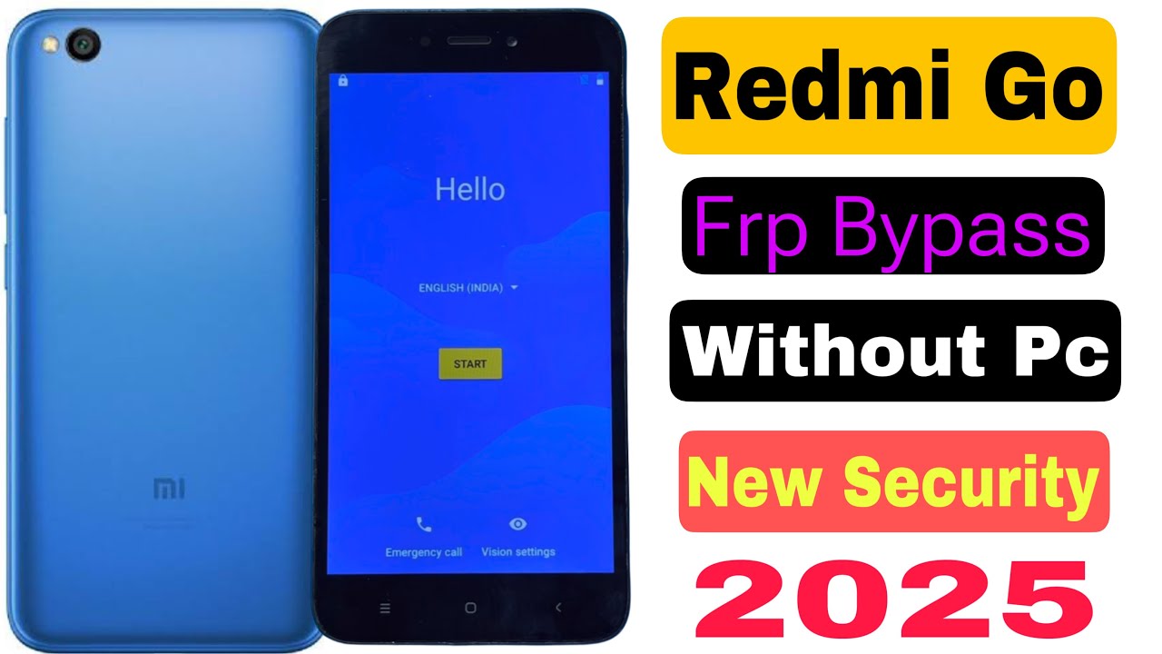 Redmi Go Frp Bypass | Without Pc | Google Account Lock Unlock - New Security Update 2025