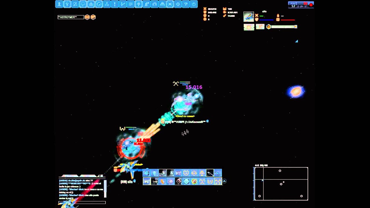 DarkOrbit Fight in pvp maps