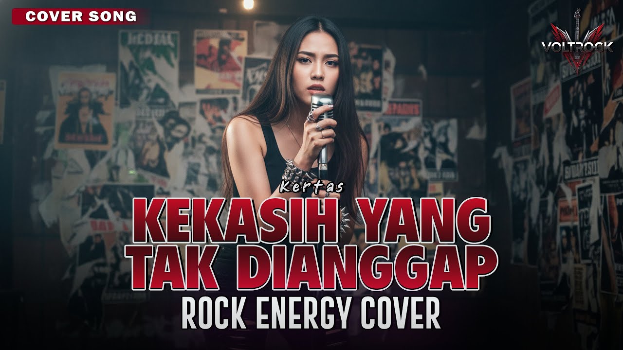 KEKASIH YANG TAK DIANGGAP - KERTAS | Cover by VOLTROCK