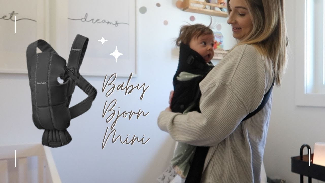 BABY BJORN MINI CARRIER DEMO + REVIEW