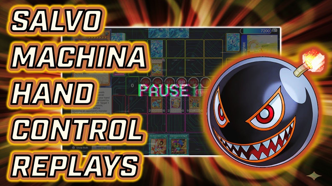 SALVO MACHINA HAND-CONTROL REPLAYS [EDISON FORMAT]