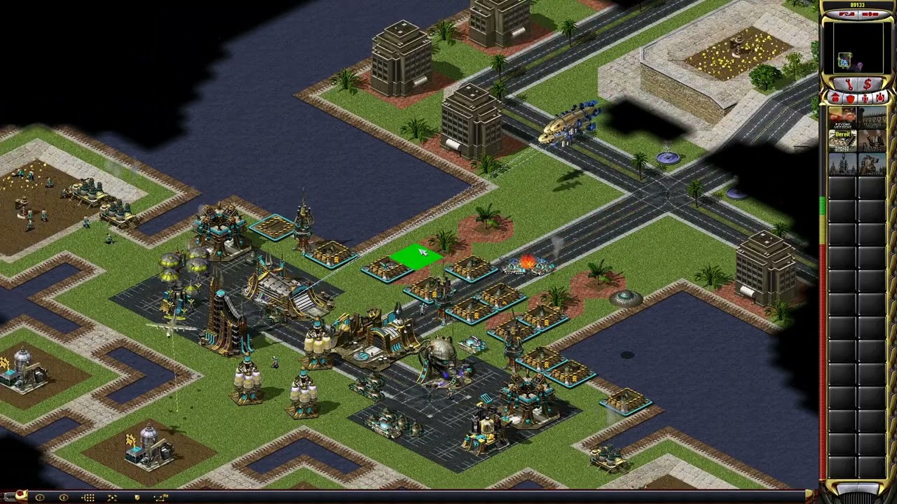 Command & Conquer Red Alert 2: Yuri's Revenge 1v5 Hard AI on Windows 10