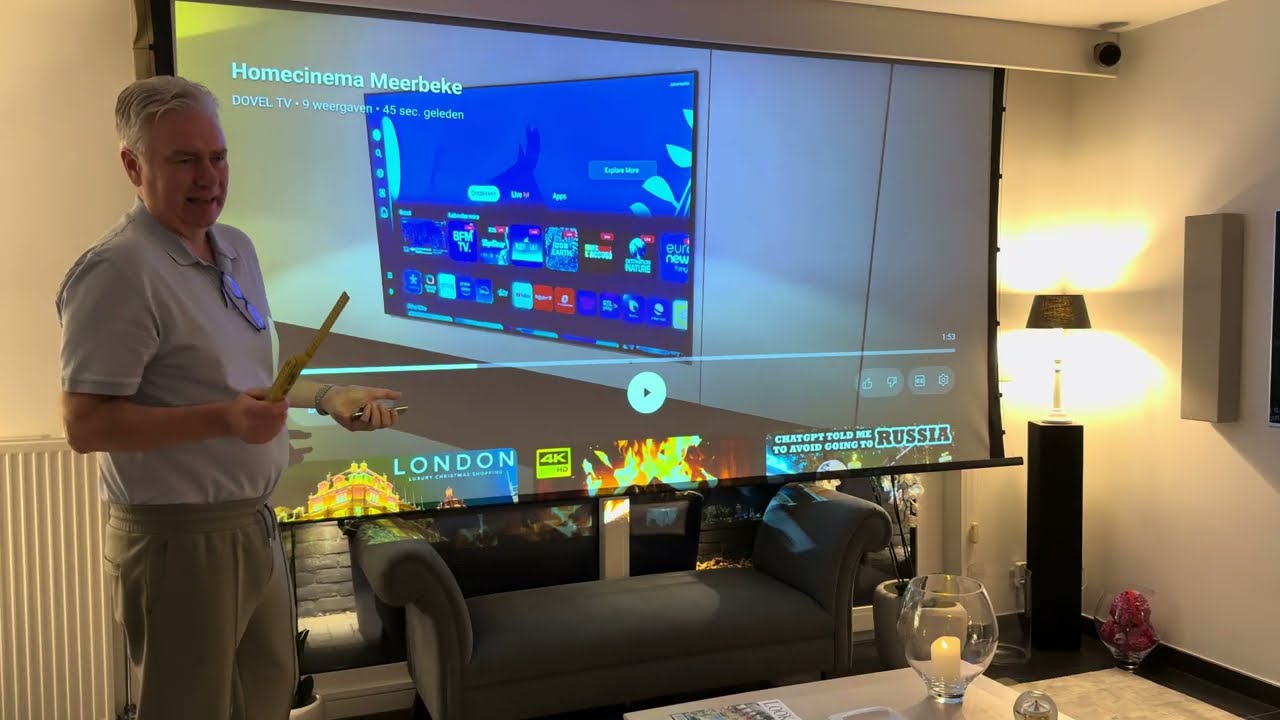 Discrete maatwerk Soundbar & Home Cinema | Onkyo TX-RZ50, SVS Micro 3000 | Dovel te Destelbergen