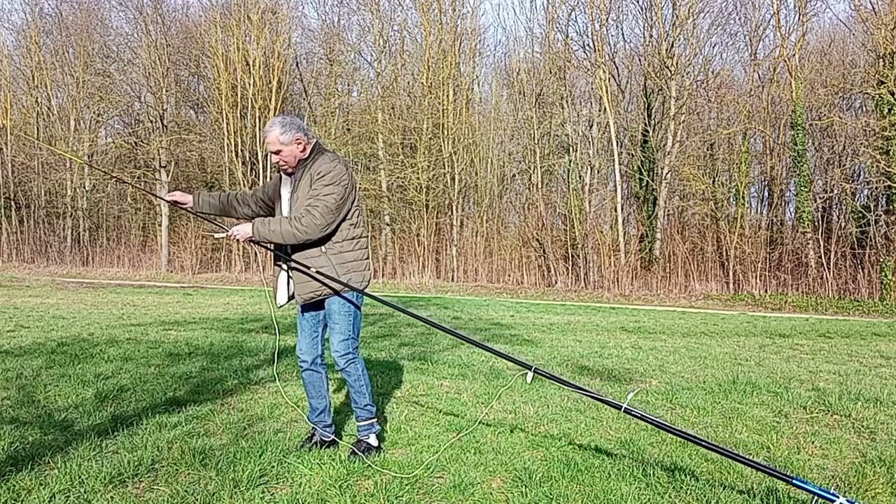 INSTALLATION INTELLIGENTE FIL ACCORDE SUR MON VELO POUR LE 7 ET LE 5 MHZ PAR F5MOX