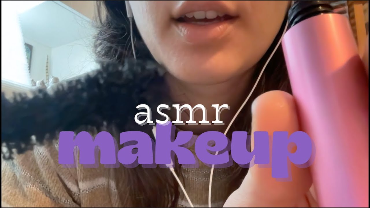 Doing Your Makeup in 5 Minutes… ASMR Style (Layered, Clicky, Old School Vibes) 💄
