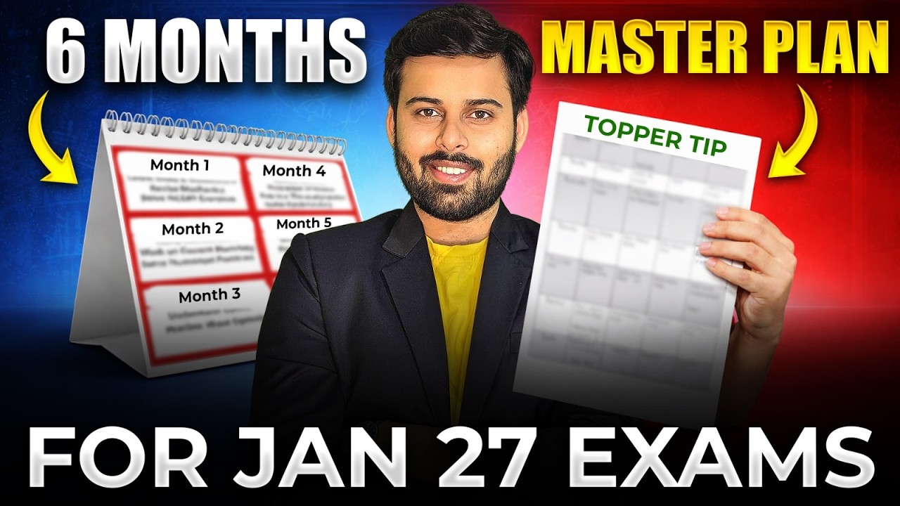 CA Inter Jan 27  - Both Group 100 Days Master Strategy || AIR in CA Inter First Attempt