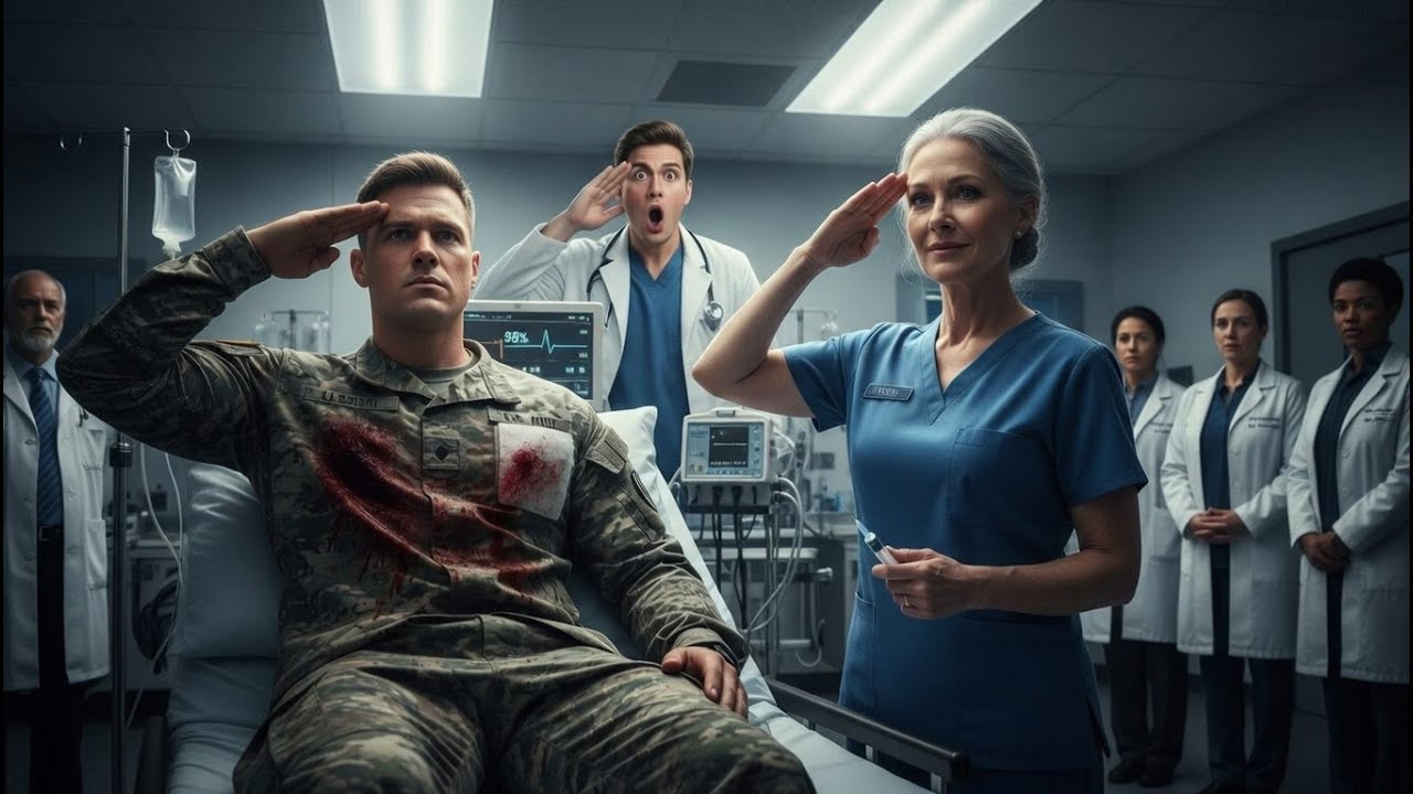 Doctors Laughed at the “New Nurse” — Until the Wounded SEAL Commander Stood and Saluted Her