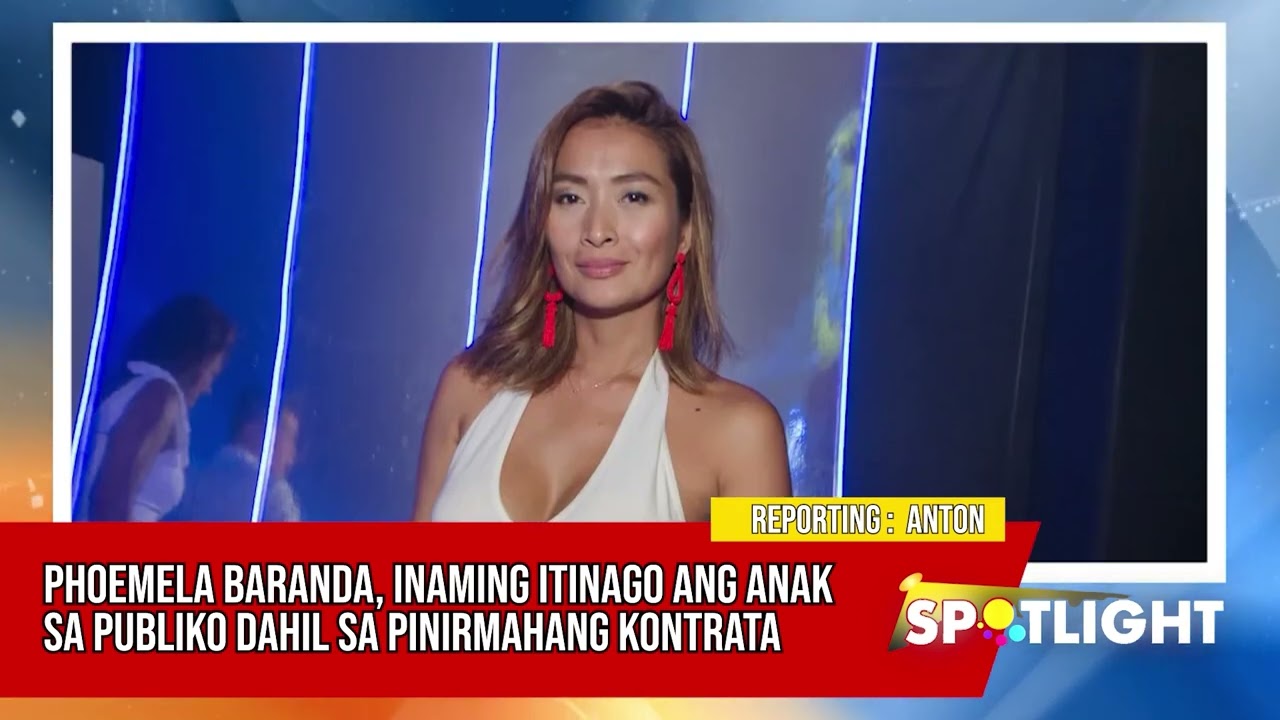 Phoemela Baranda, inaming itinago ang anak sa publiko dahil sa pinirmahang kontrata | #SPOTLIGHT