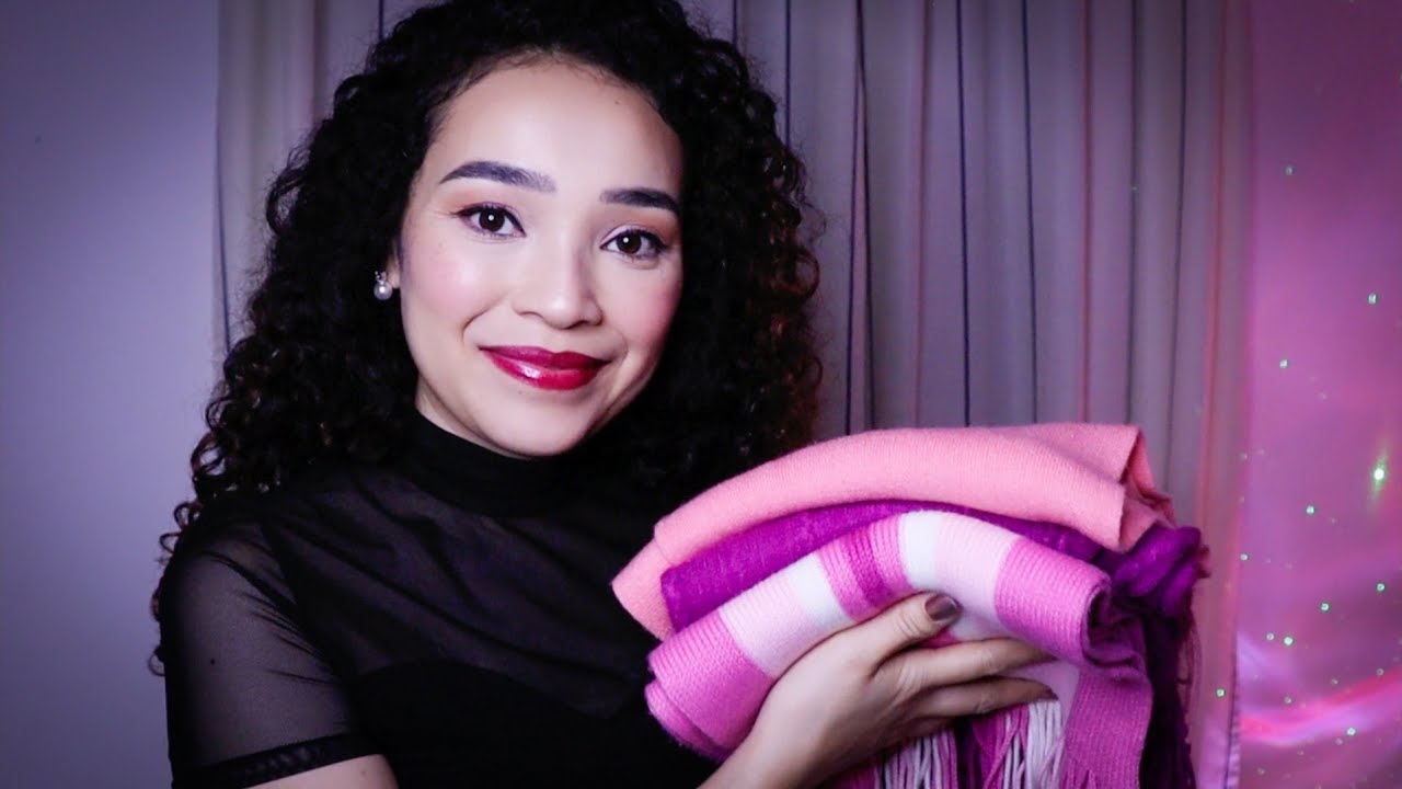 (ASMR) LOJA DE CACHECÓIS 🧣Vendedora Roleplay
