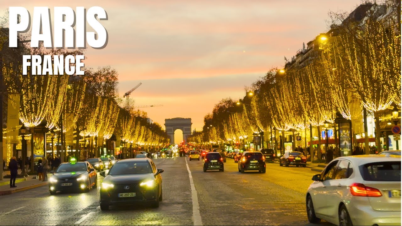PARIS 🇫🇷 WALKING THROUGH CHAMPS-ÉLYSEES AND AVENUE VICTOR HUGO, THE MOST BEAUTIFUL STREETS IN PARIS