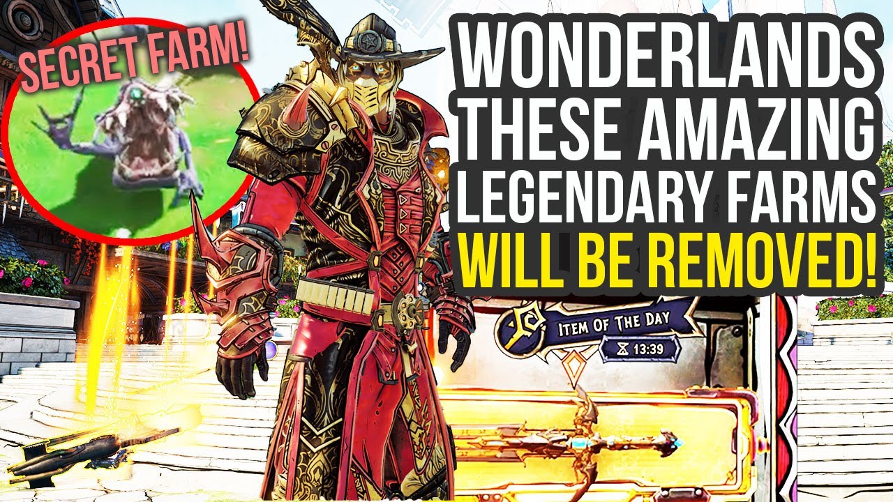 Tiny Tina's Wonderlands - Do These Legendary Farms Before They Are Removed (Tiny Tina Wonderland)