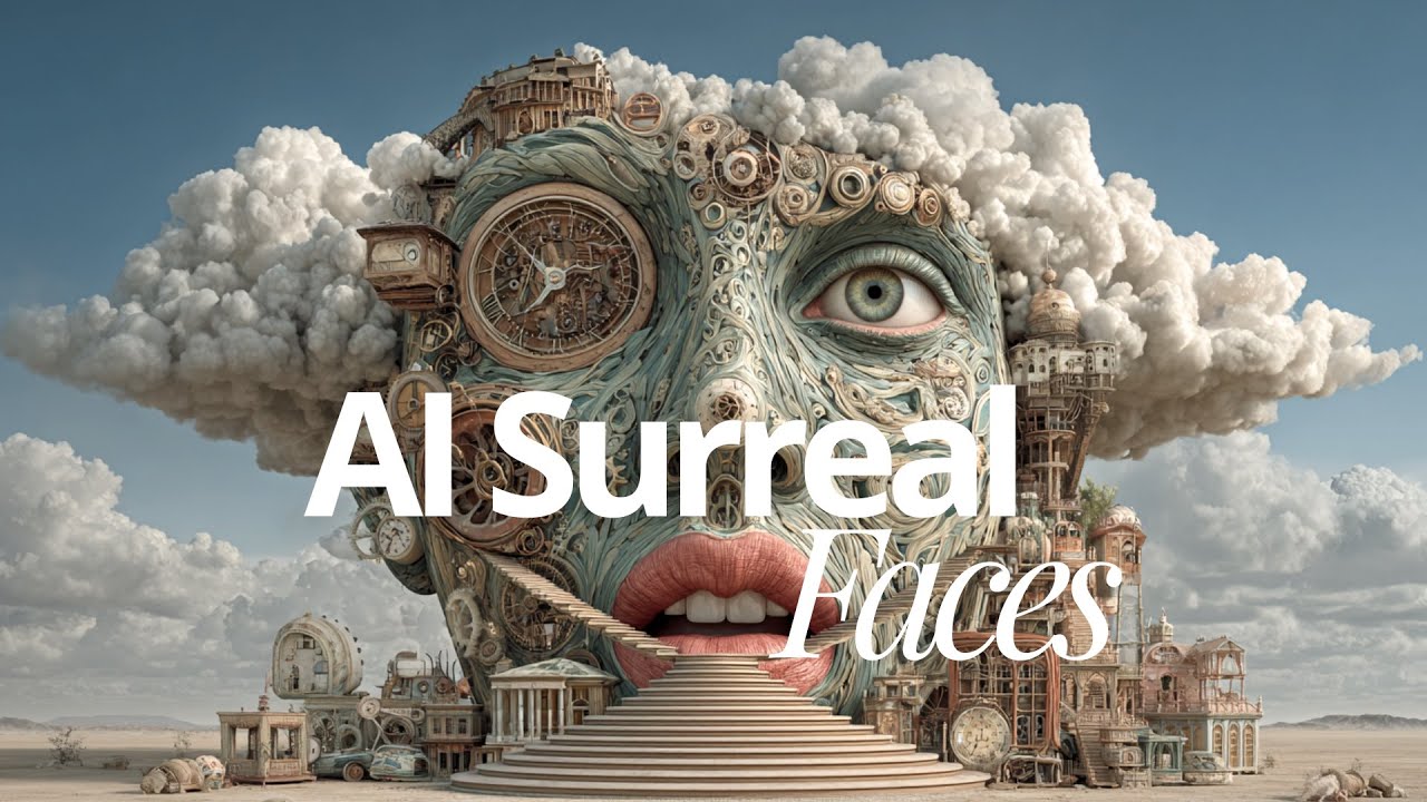 AI Surreal Faces | Dreams that Build Wonderful Worlds