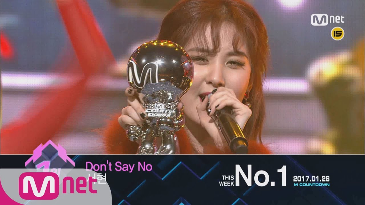 Top in 4th of January, ‘SEOHYUN’ with 'Don't say no', Encore Stage! (in Full) M COUNTDOWN 170126 EP.