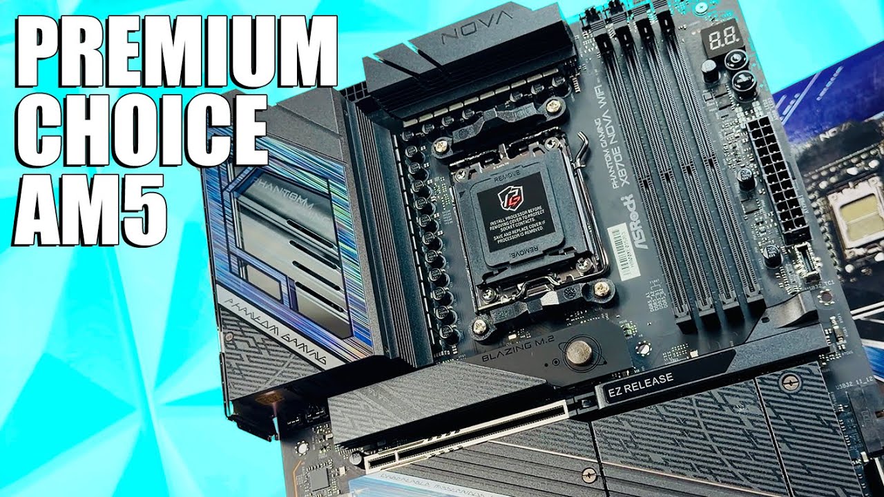 ASRock PG X870E NOVA WiFi — флагманская плата класса High-End для AM5