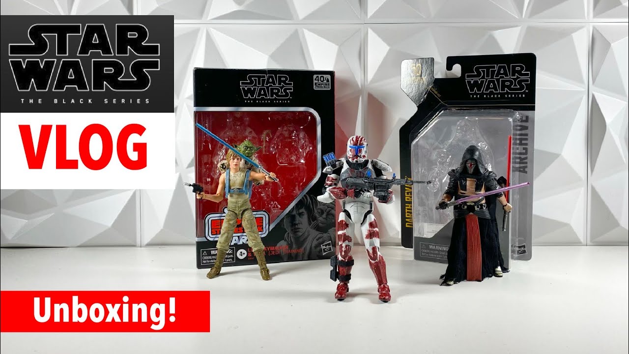 Custom Black Series Commando Sev! Black Series Unboxing!