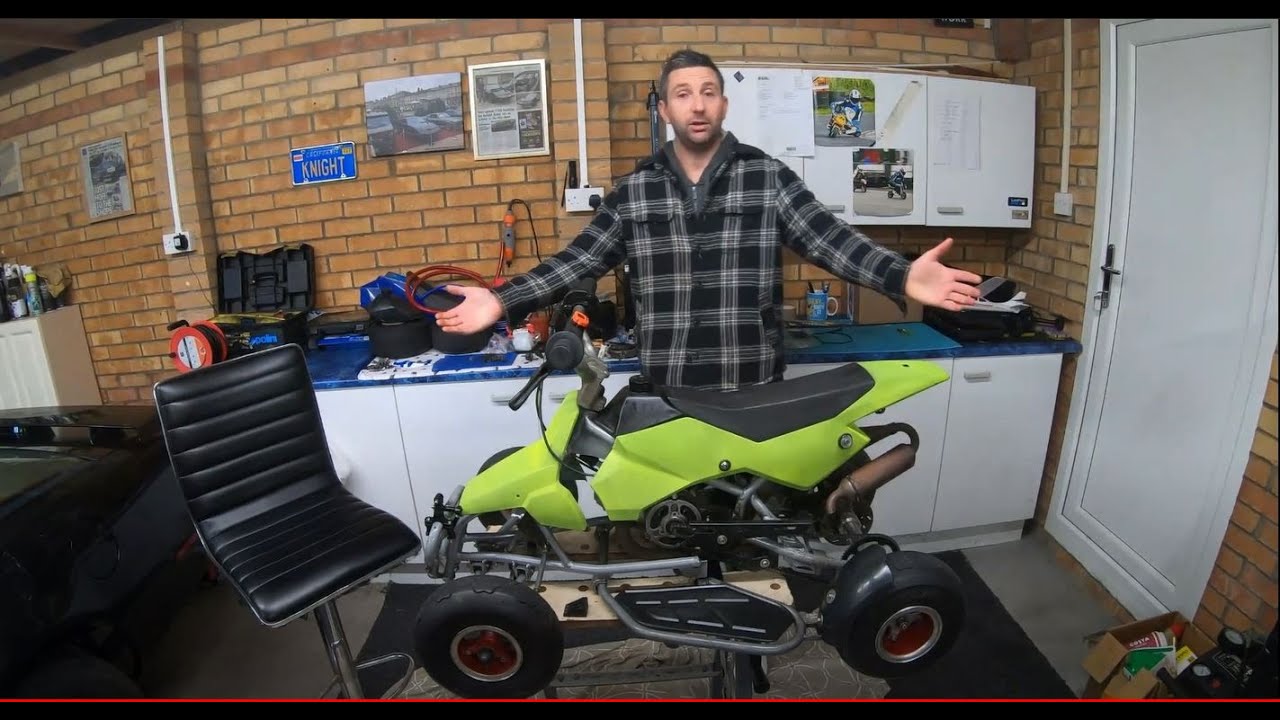 Fast Mini Quad Bike Build Project + Track Speed Test