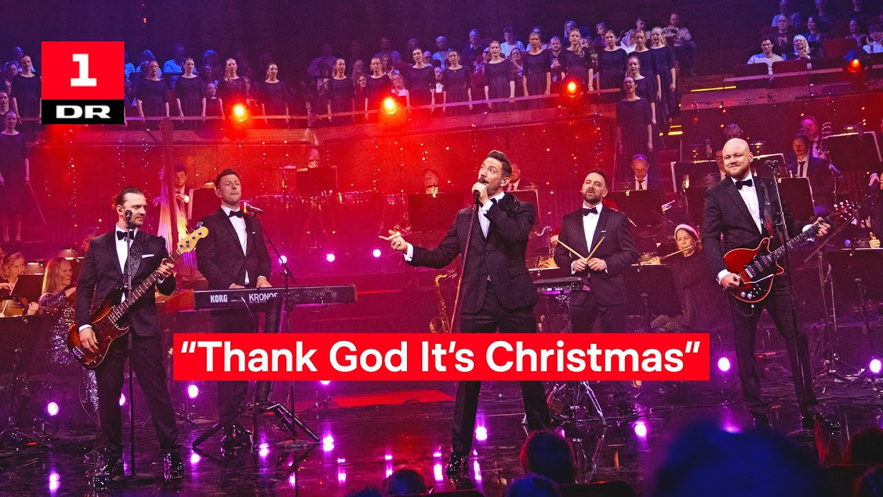 Queen Machine - Thank God It's Christmas (LIVE) | DR's store juleshow | DR1
