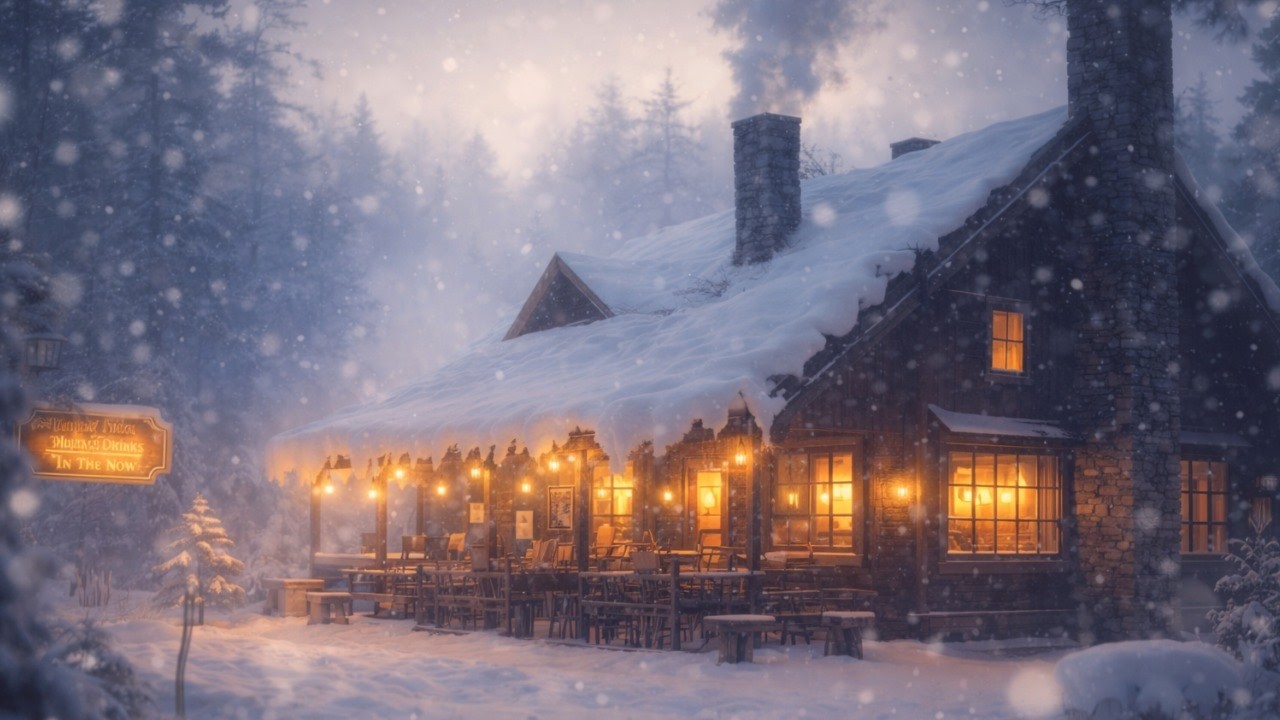 ☕ Morning Cafe Piano Music | 1 Hour Study, Reading & Focus BGM | Cozy Winter Piano