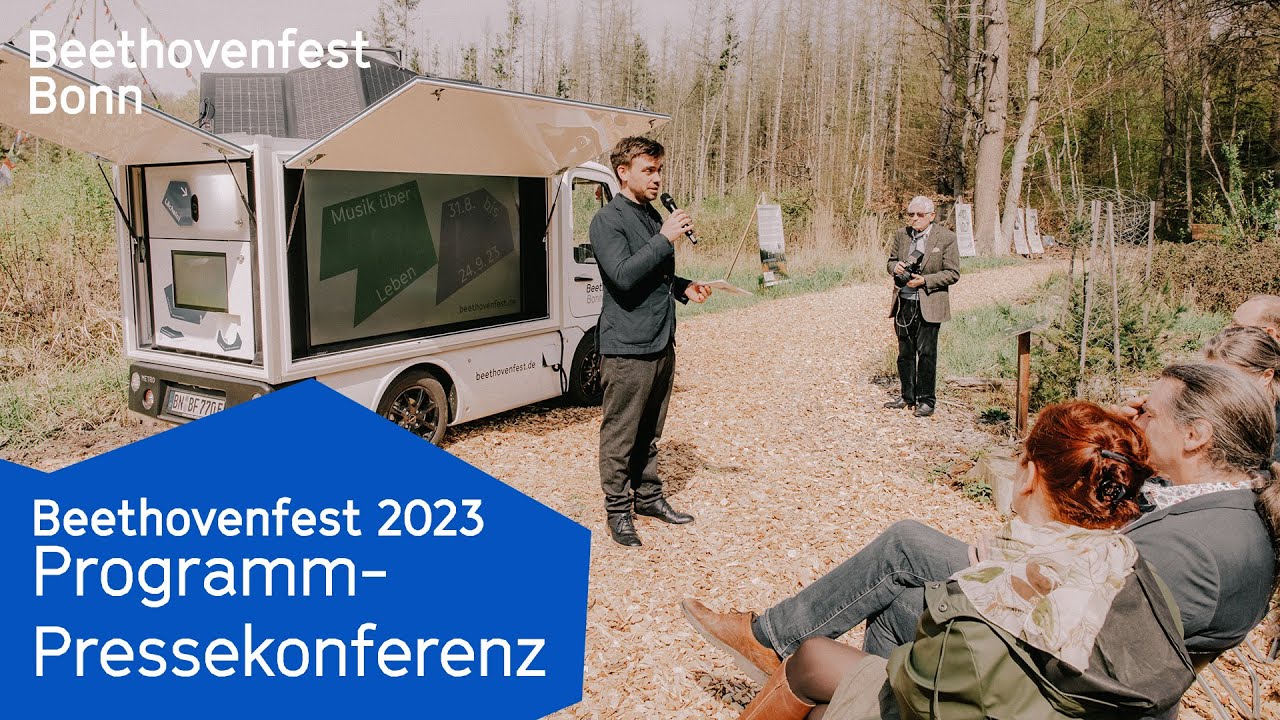 Programmvorstellung & Pressekonferenz im Kottenforst | Beethovenfest Bonn 2023