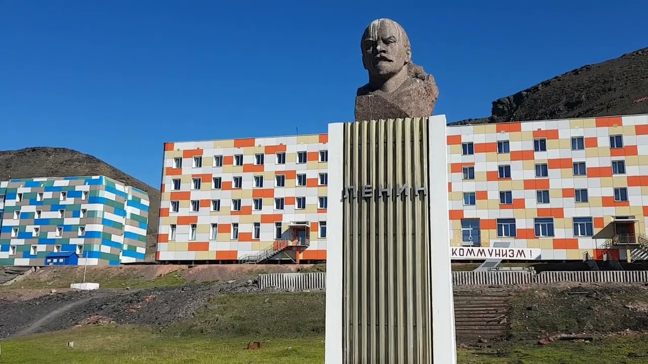 Barentsburg, colonie russe aux Svalbard