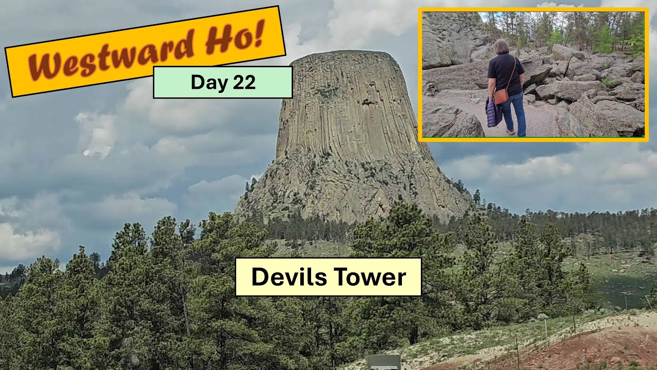 Devils Tower - A must see destination on I-90 through Wyoming