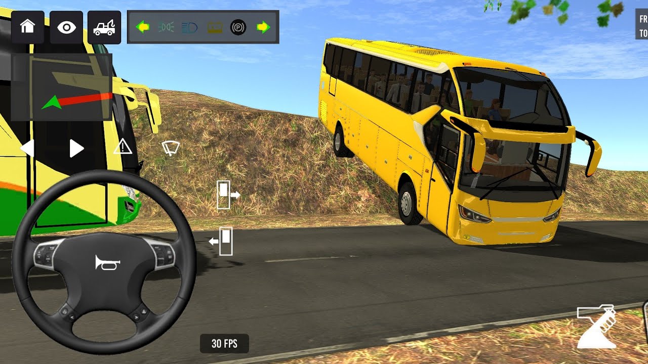 😱🎯Bus simulator indonesia ll new euro coach bus simulator indonesia ll new euro trock#bus #simulator