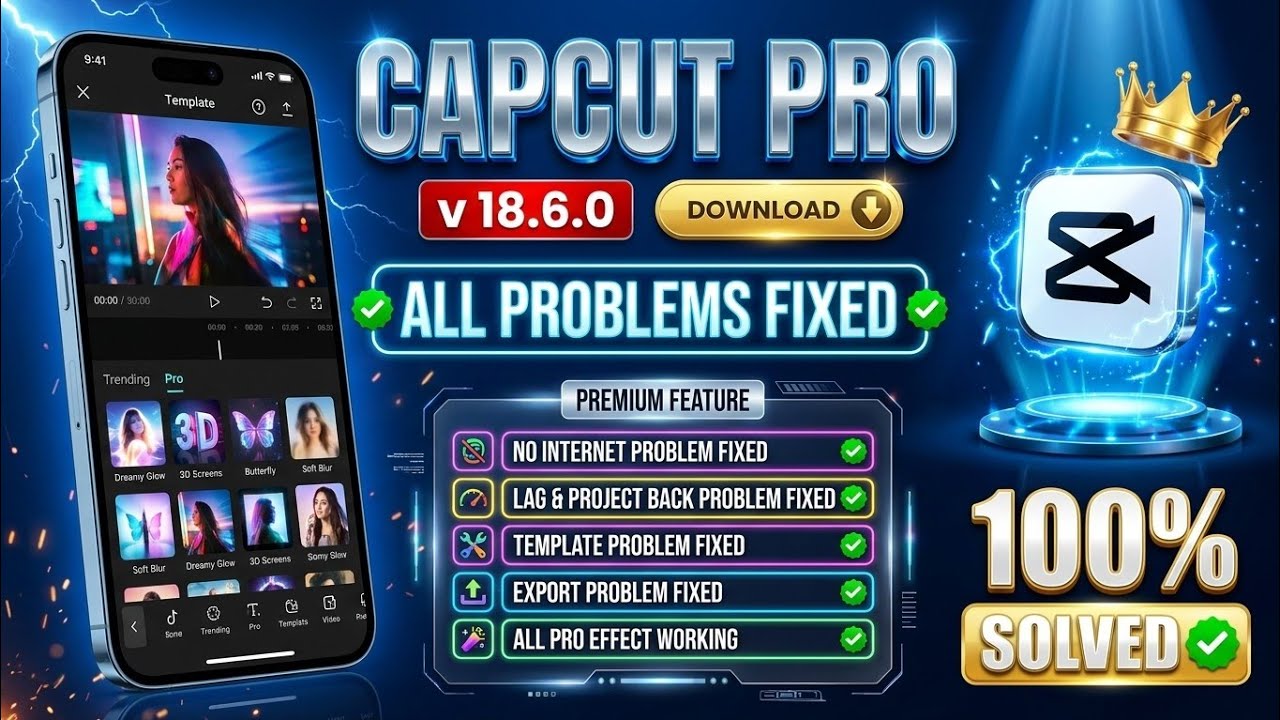 CapCut Pro Download Link 2026 🔥 | No VPN | All Effects Working | No Crash | Latest Version