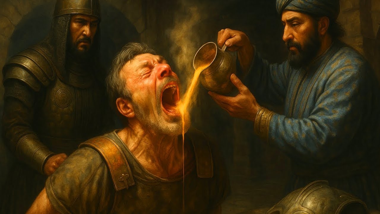 Moartea cumplită a lui Crassus &mdash; I s-a turnat aur topit pe g&acirc;t