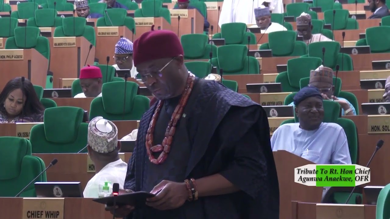 Hon Benjamin Okezie Kalu Pays Glowing Tribute To Late Former Speaker