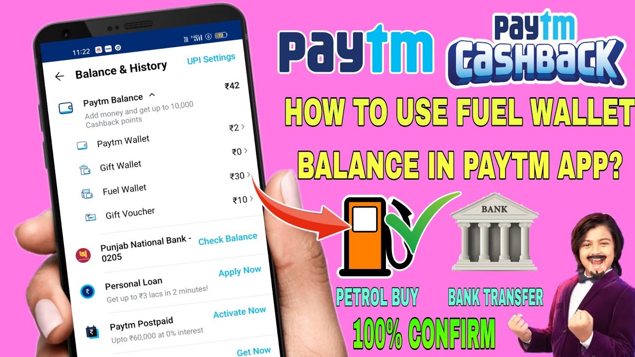 Paytm fuel wallet balance kaise use kare | How to buy petrol with fuel balance