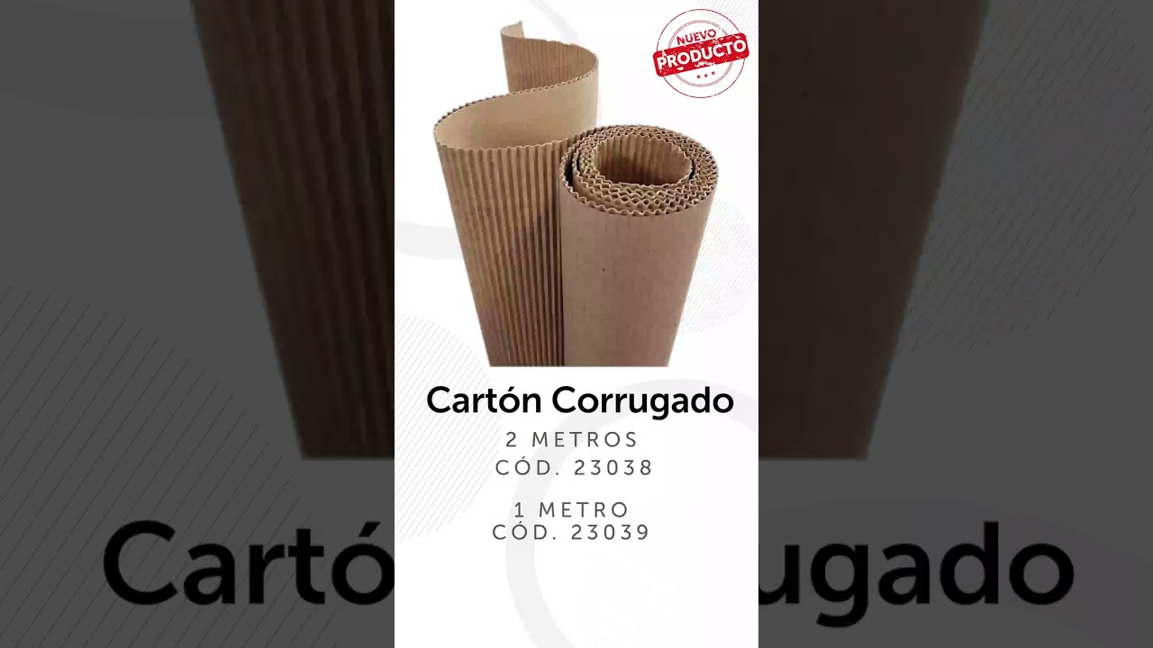 Cart&oacute;n corrugado #OIMSA