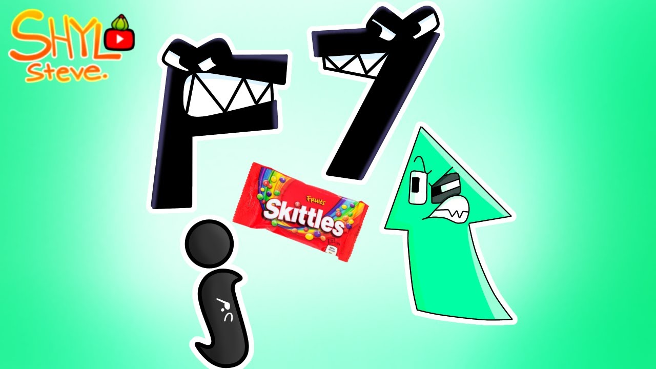 Alphabet Lore FIGHTING OVER A SKITTLE!! |MEME| (Flipaclip) Episode 5