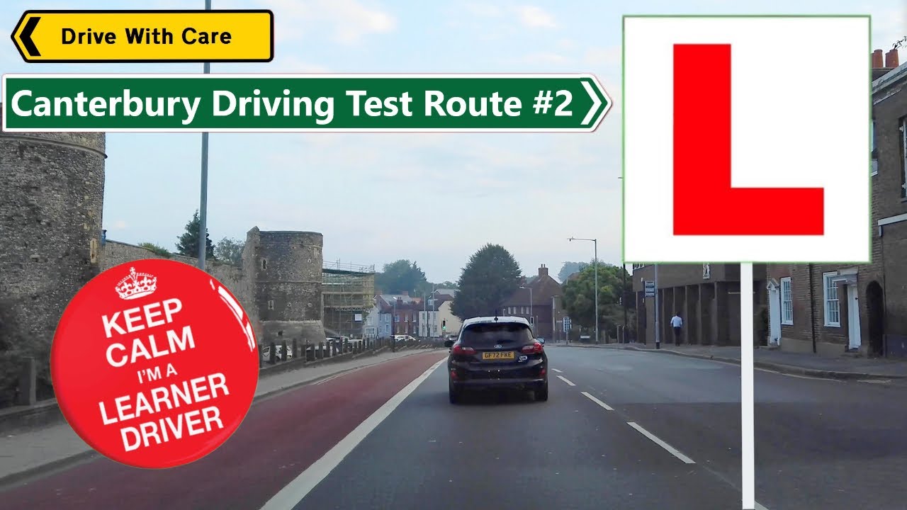 Canterbury Driving Test Route #2