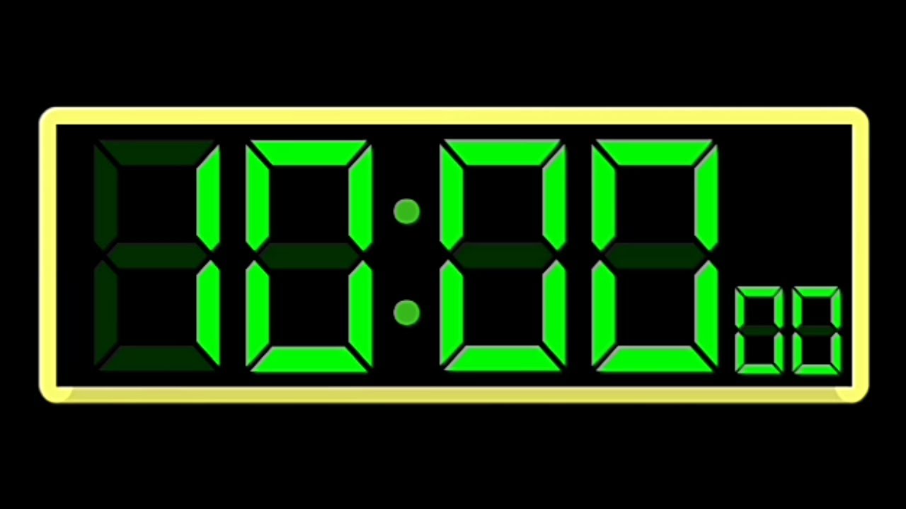10 Minutes Countdown (Digital Stopwatch Version) Remix BBC World News Countdown
