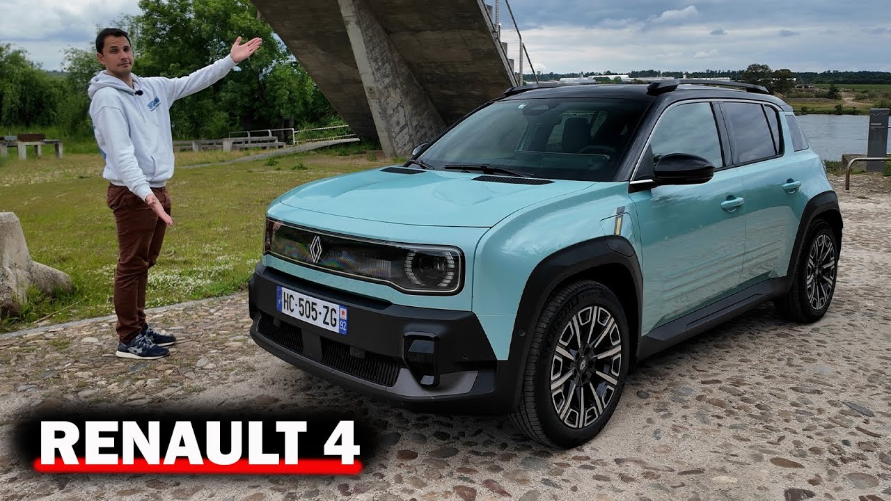 Nouvelle RENAULT 4 - L'Essai CONSO ! Pourquoi ?