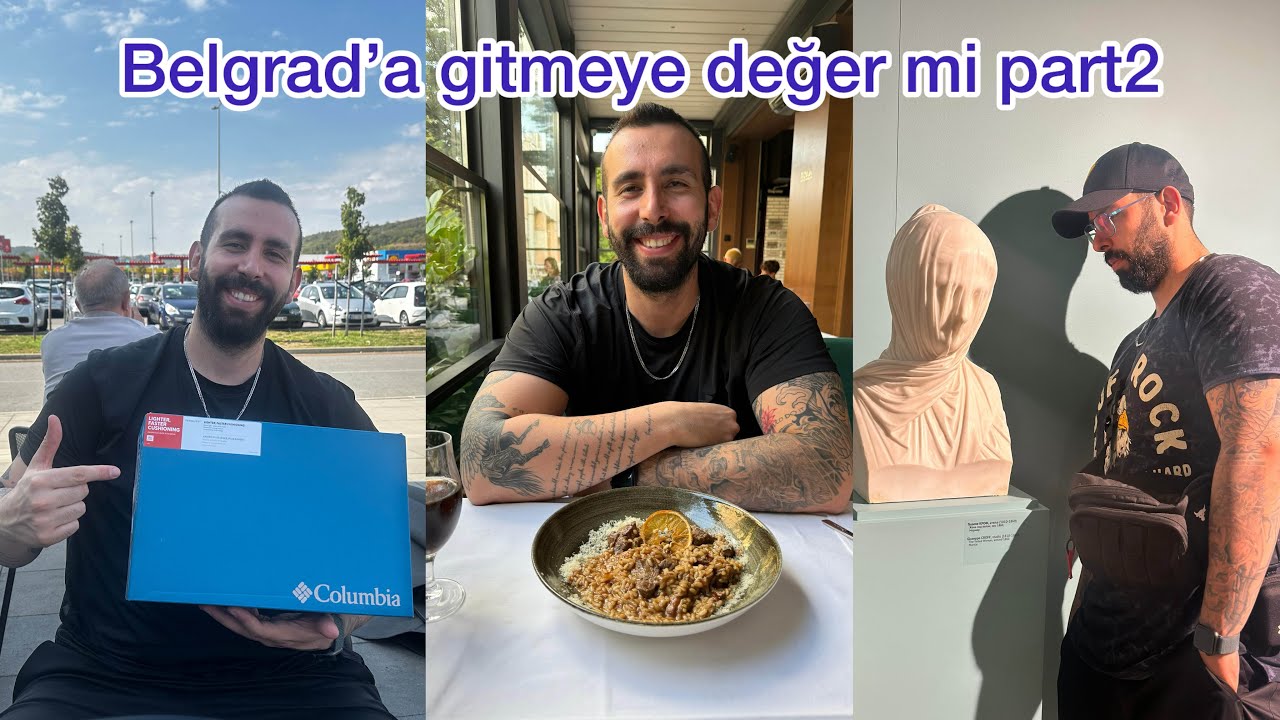 Belgrad Vlog Part2 ( Ava Shopping Park, Novak Djokovic no 1 Restaurant , National Museum) 