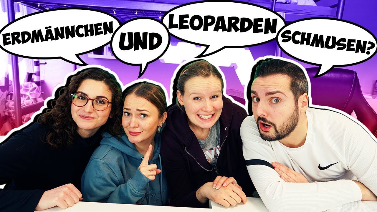 Lustige ONE WORD Challenge mit Kaan, Kathi, Dania & Bianca witzige S&auml;tze mit 1 Wort erfinden