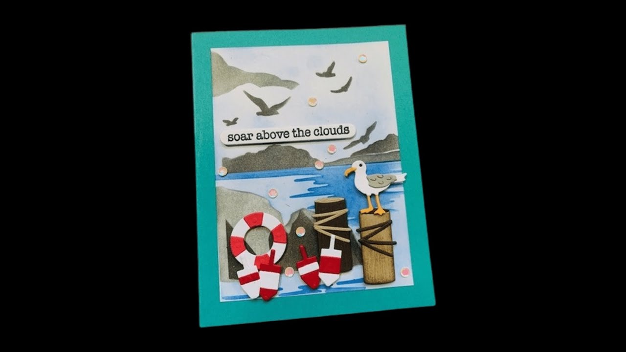 Spellbinders NEW RELEASE from the Fair Winds Collection with Uncharted Waters & Oh Buoy!