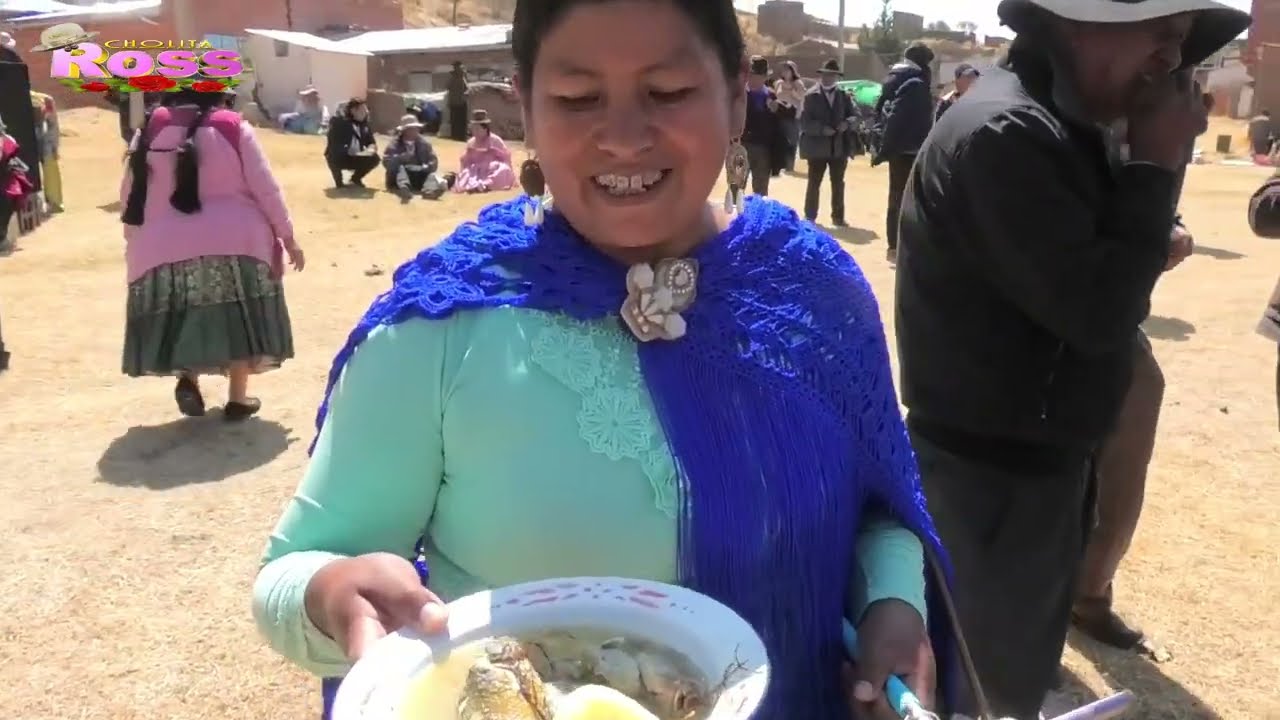 APTHAPI una costumbre ANCESTRAL de los AYMARAS (Isla Pariti) BOLIVIA