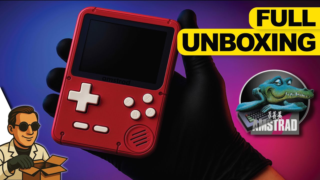 Retro Gaming for Just $9.95?! 😱 Amstrad GameBox200V1 Unboxing!