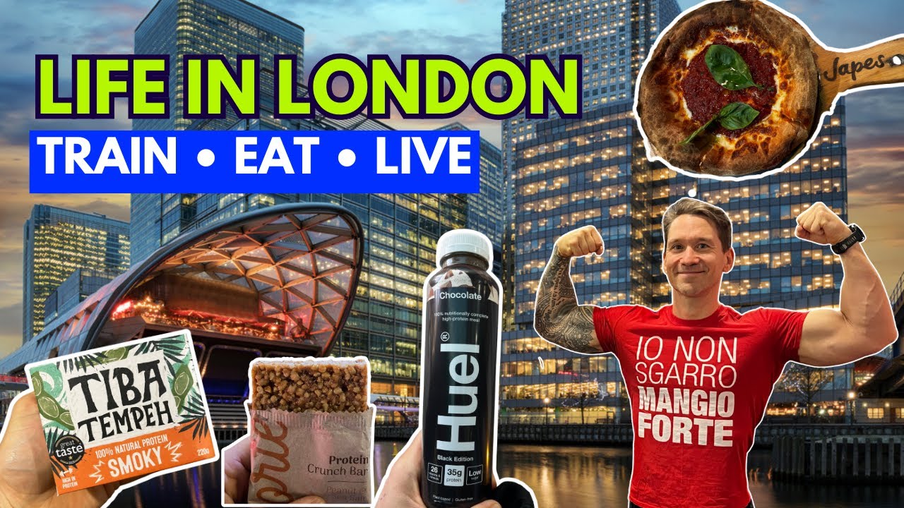 Week in the Life a Londra | Allenamento Ibrido, Cibo e Vita a Canary Wharf | IronManager