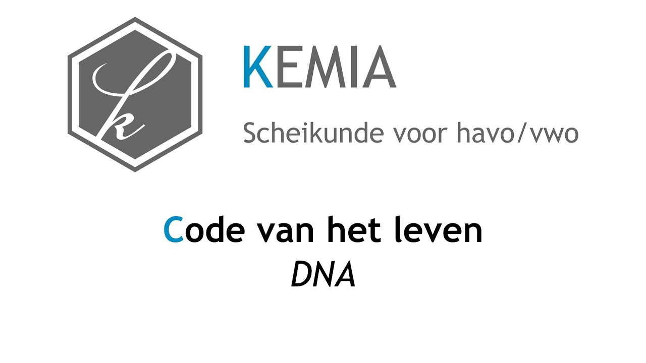 Code van het leven: DNA