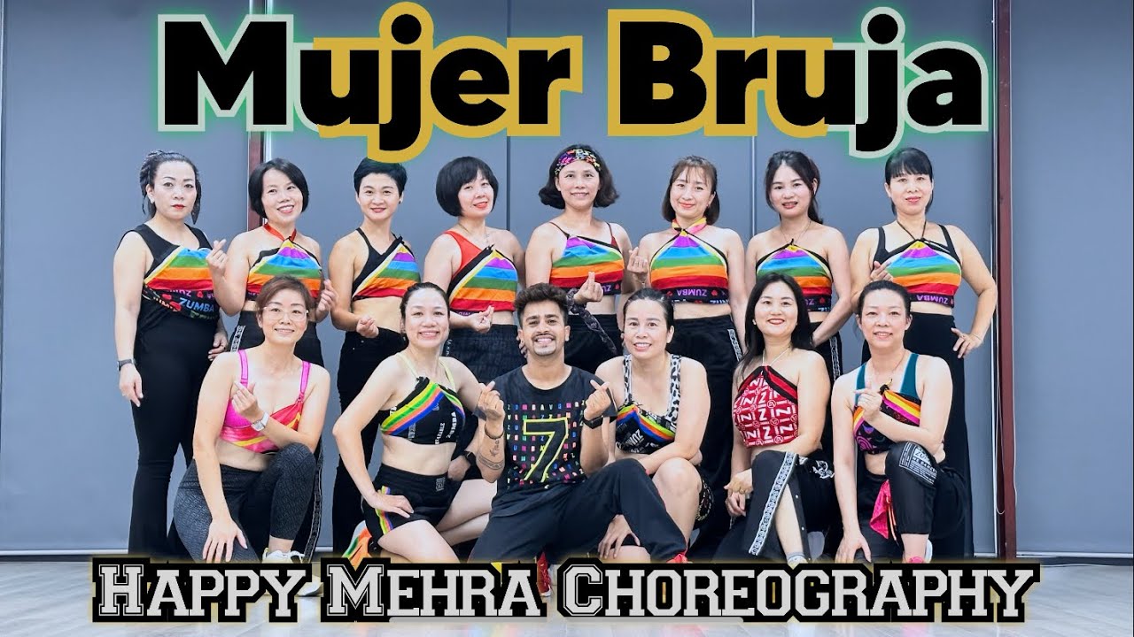 Mujer Bruja - Lola Indigo, Mala Rodríguez | Zumba Fitness | Reggaeton | Zin Happy Mehra