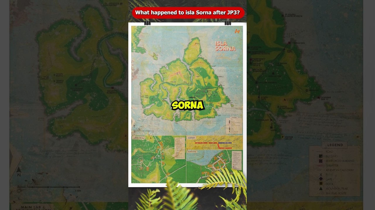 What Happened to Isla Sorna After Jurassic Park 3? #Shorts #Viral World Rebirth